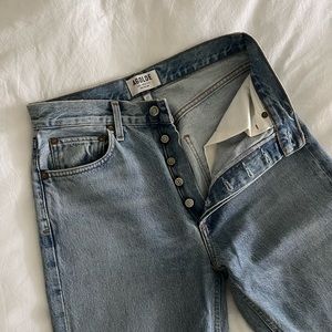 Agolde straight jeans